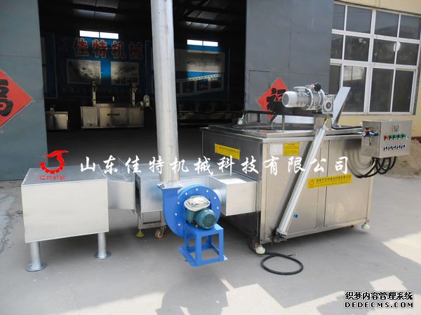 气动出料江米条油炸机,耗能低产量大