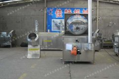 JTE燃气型全自动油水混合油炸机