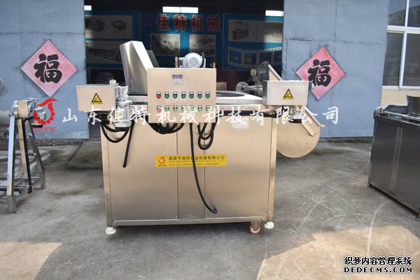 江西都昌特产豆参油炸机 304材质支持定制型全自动豆参油炸机